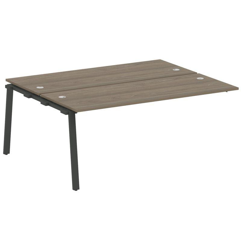 Metal System Проходной элемент рабочей станции на А-образном м/к БА.ПРС-СП-2.5 Вяз Благородный/Метал