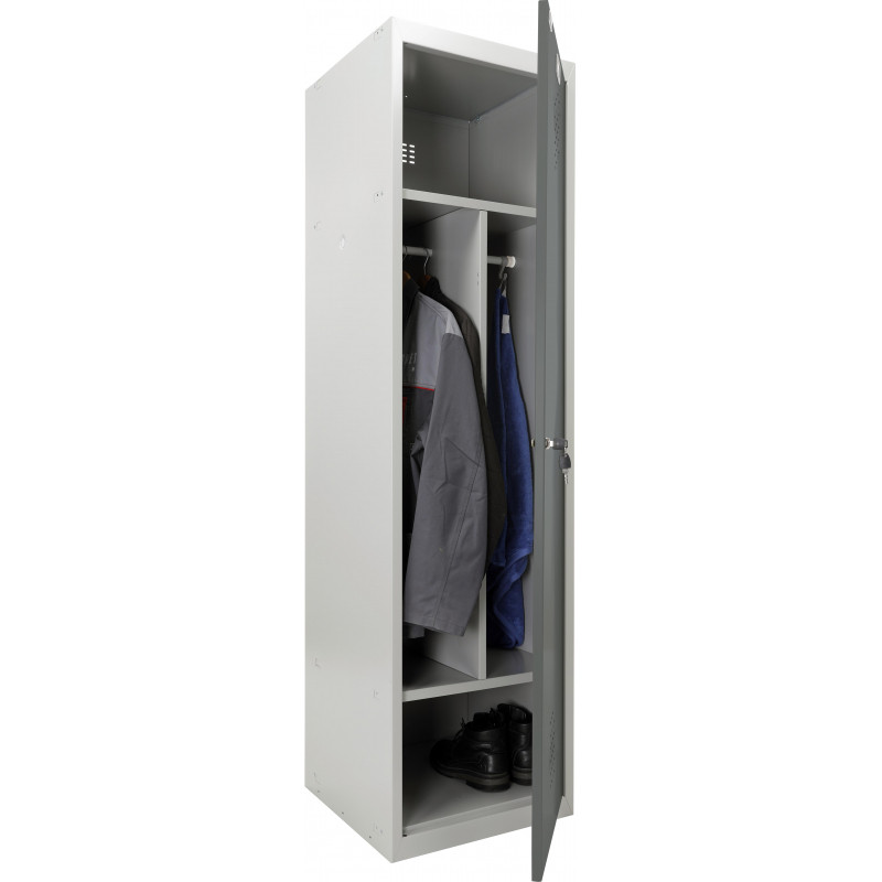Шкаф для одежды металлический Cobalt Locker 11-50(базовый модуль)R7043/7038