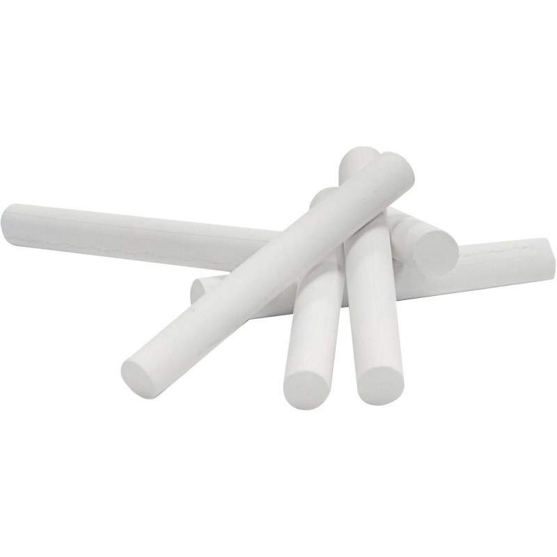 Мел школьный Гамма белый, набор 50шт., мягкий, круглый, 071020201