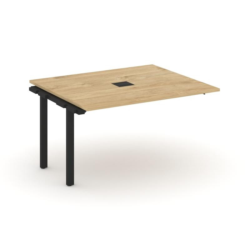 Style Project Проходной наб. элем. перег. стола SN-59P.NSPRG-032 Тиквуд Светлый/Металл Черный 1180*1