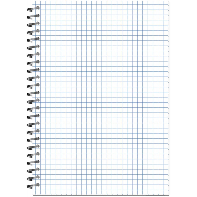 Бизнес-тетрадь Flakes pink обложка УФ лак, спираль, А5, 48л, клетка