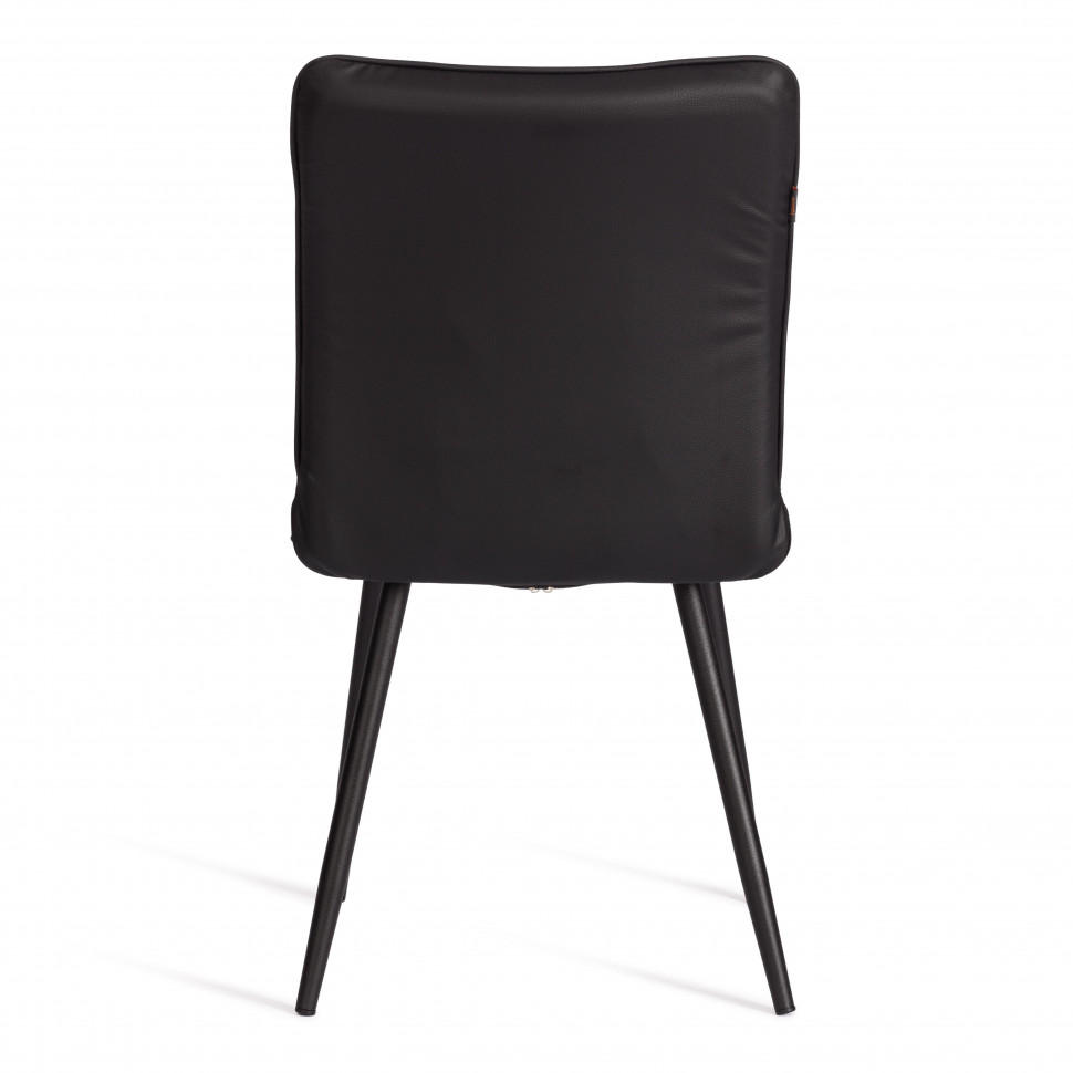 Стул обеденный Bari LT, экокожа, черная, 41х55х89 см