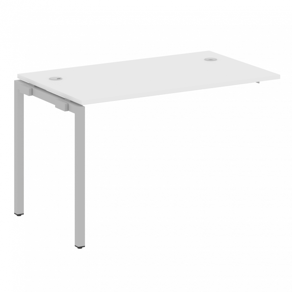 Metal System Quattro Проходной элемент рабочей станции на П-образном м/к 40БП.ПРС-СП-1.2 Белый/Метал Metal System Quattro Проходной элемент рабочей станции на П-образном м/к 40БП.ПРС-СП-1.2 Белый/Метал