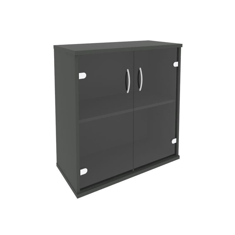 Riva Шкаф низкий широкий А.СТ-3.2 Антрацит 770*365*828 Riva Шкаф низкий широкий А.СТ-3.2 Антрацит 770*365*828