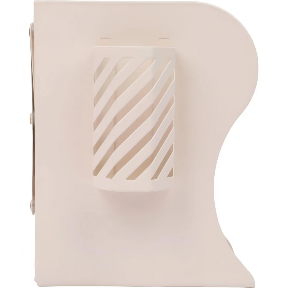 Подставка для книг и учебников раздвижная со стаканом, бежевая