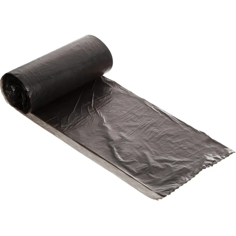Мешки для мусора ПНД 30л 10мкм 30шт/рул черные 48х58см Комус_СПБ