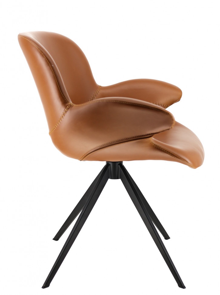 Обеденное кресло Everprof Aurora (Аврора) Экокожа Коричневый