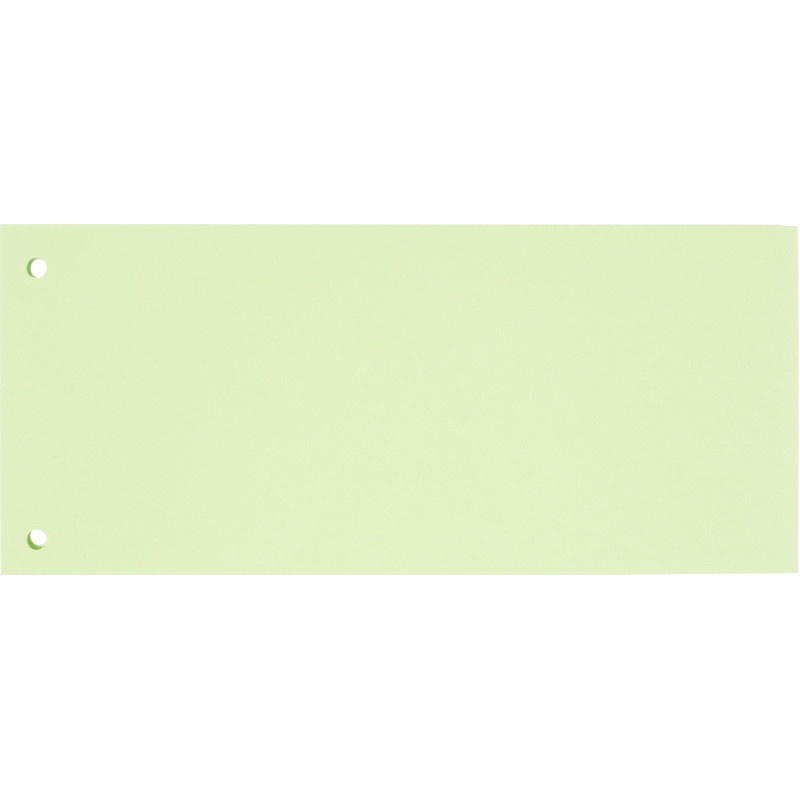 Разделитель листов разделительные полоски Комус, зеленые, 100 шт./уп.