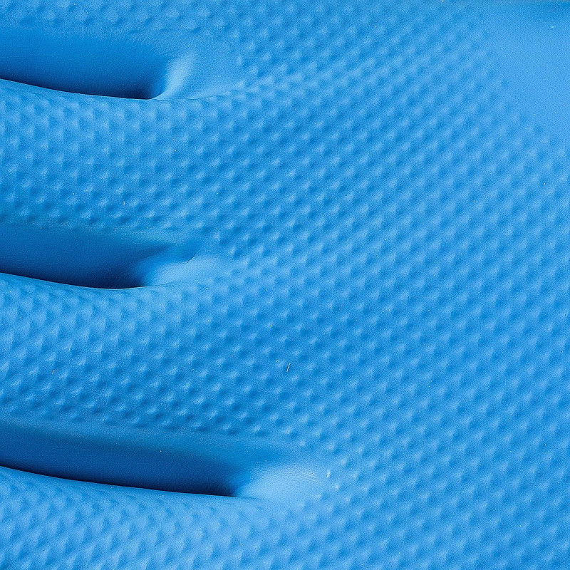 Перчатки защитные латекс КЩС Gward SL1 цв.синий р.8 (12 пар/уп)