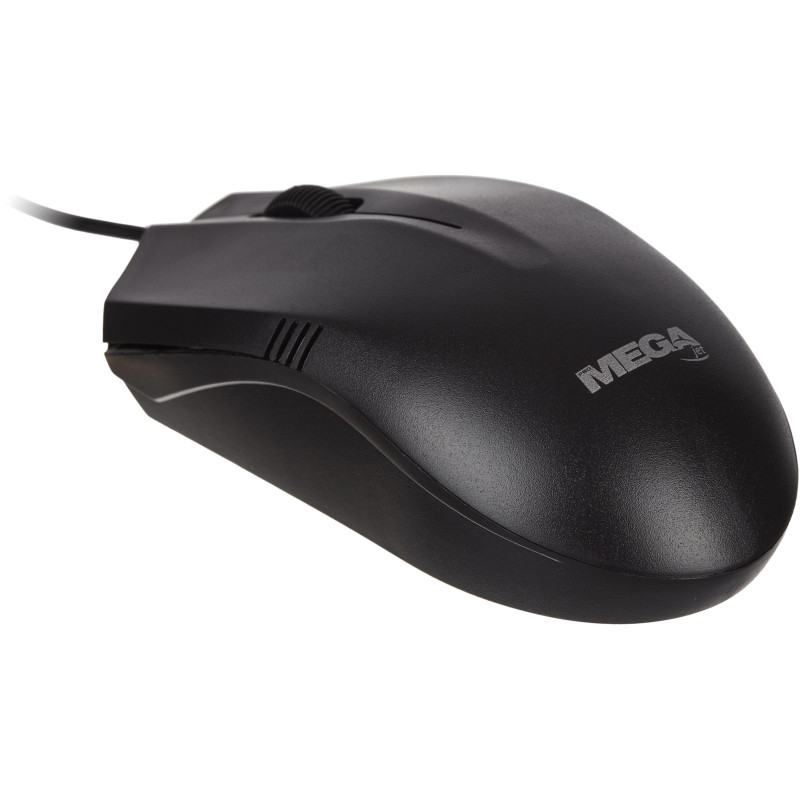 Набор клавиатура+мышь ProMega KM-108 черный проводной(104кн, 1000DPi)