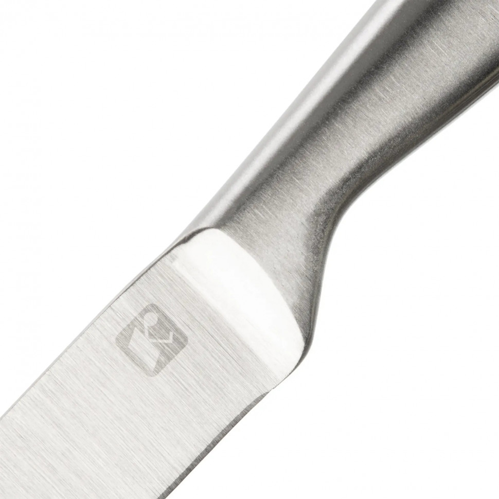 Нож универсальный  лез 125мм толщ 2 мм 3Cr13 ручка матированная нерж сталь