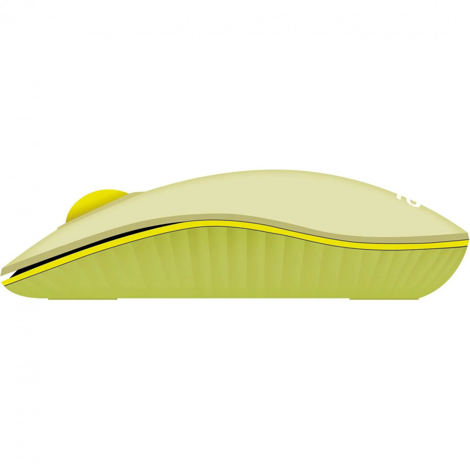 Мышь компьютерная Acer OMR205  оптич./1200dpi/беспроводн/USB/зеленый/желтый