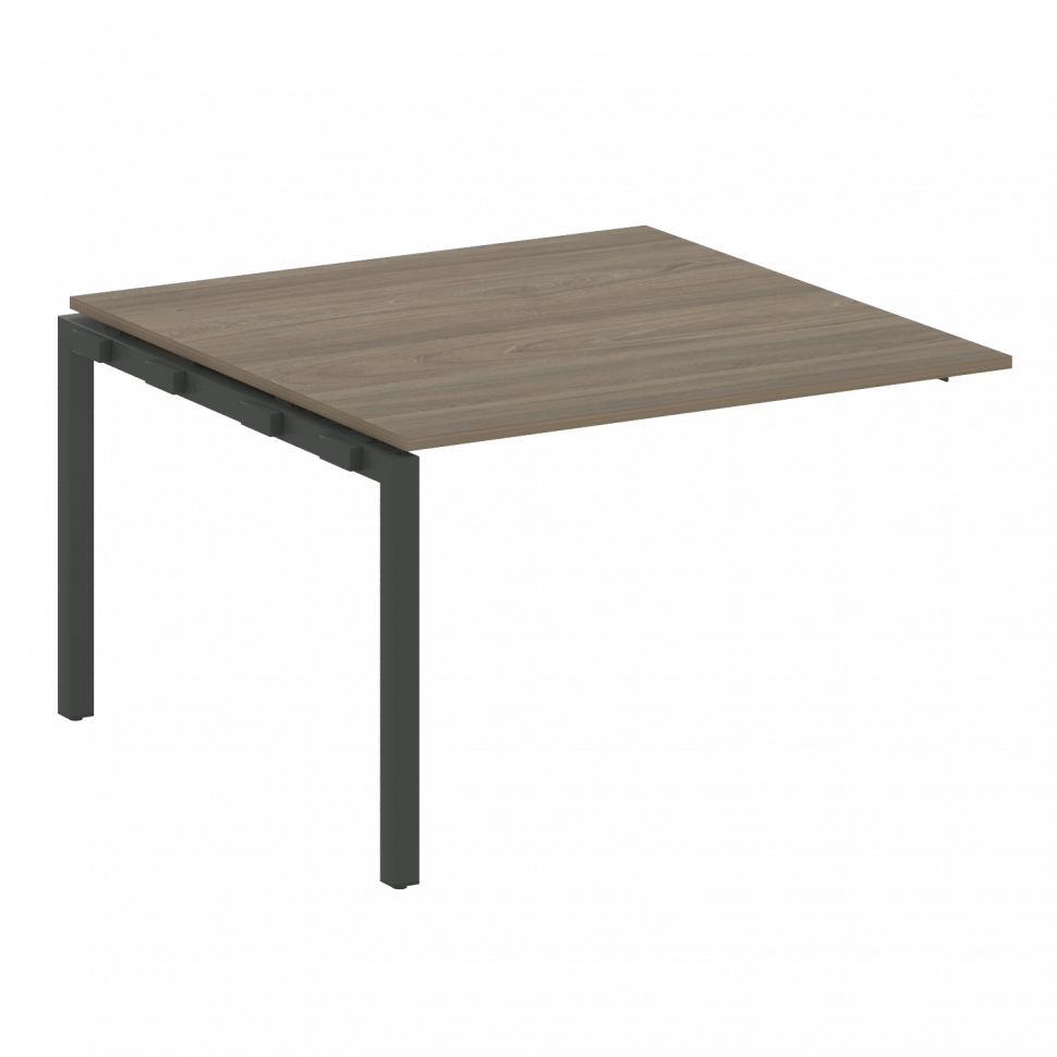 Metal System Quattro Проходной элемент перег. стола на П-образном м/к 50БП.ППРГ-2 Вяз Благородный/Ме Metal System Quattro Проходной элемент перег. стола на П-образном м/к 50БП.ППРГ-2 Вяз Благородный/Ме