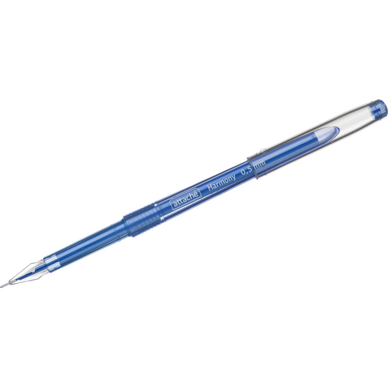 Ручка гелевая неавтомат. Attache Harmony,цвет чернил-синий
