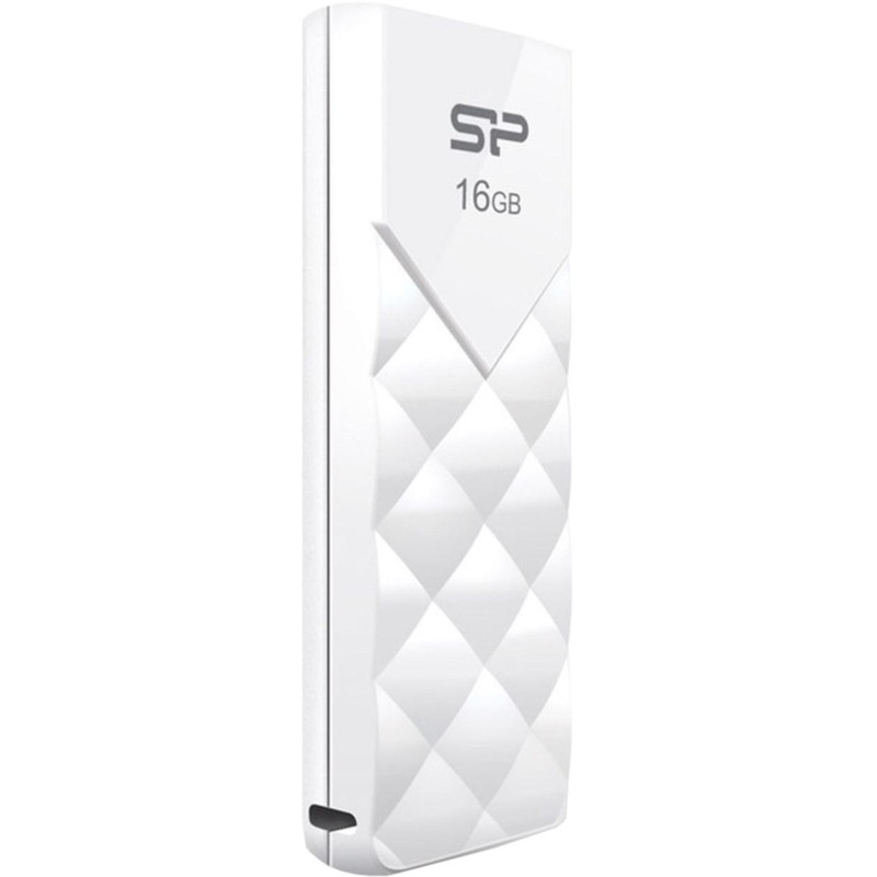 Флеш-память Silicon Power Ultima U03, 16Gb, USB 2.0, бел, SP016GBUF2U03V1W