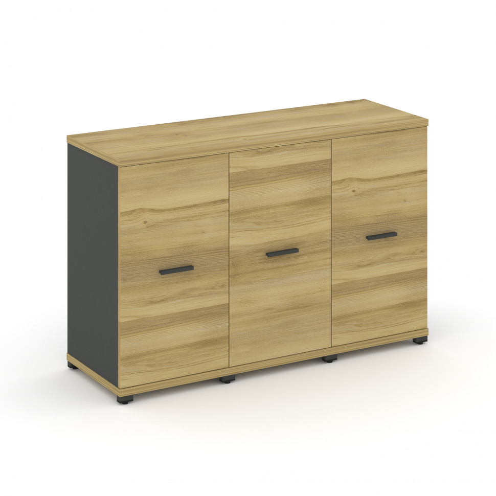 Concept Шкаф 3 узкие секции, 2 ниши CN.STU-233 A Дуб Винченцо/Антрацит/Металл Антрацит 1252*420*818 Concept Шкаф 3 узкие секции, 2 ниши CN.STU-233 A Дуб Винченцо/Антрацит/Металл Антрацит 1252*420*818