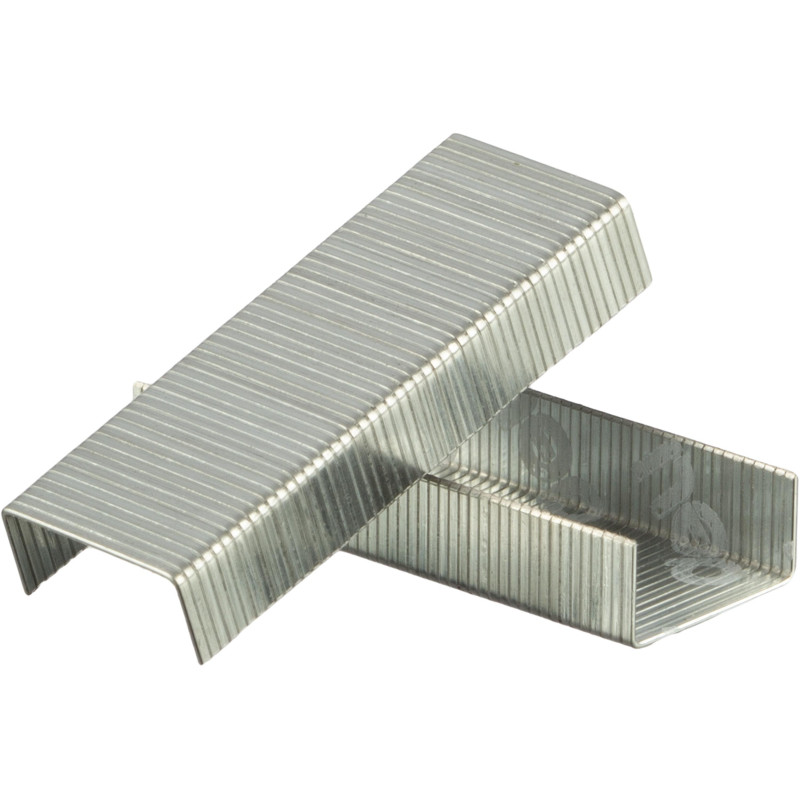 Скобы для степлера №23/10 Deli Е0015 оцинкованные 500 шт/уп Скобы для степлера №23/10 Deli Е0015 оцинкованные 500 шт/уп