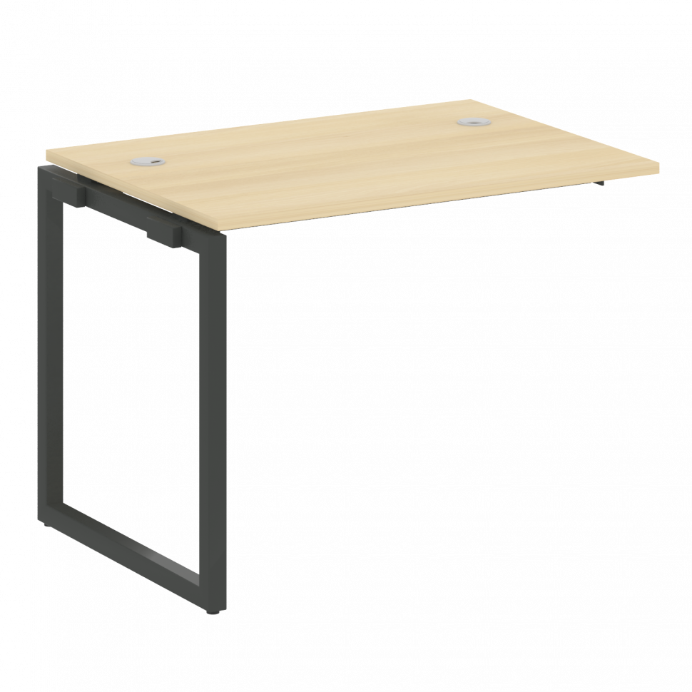 Metal System Quattro Проходной элемент рабочей станции на О-образном м/к 40БО.ПРС-СП-1.1 Акация Лорк