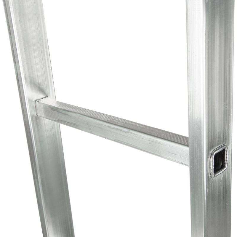 Лестница трехсекционная алюминиевая 3х9 ступеней TOPFORT