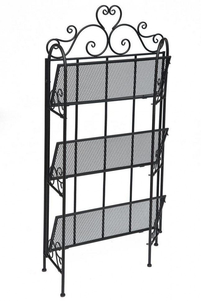 Этажерка Secret De Maison 005 стальной сплав, 65х26х132см, черный
