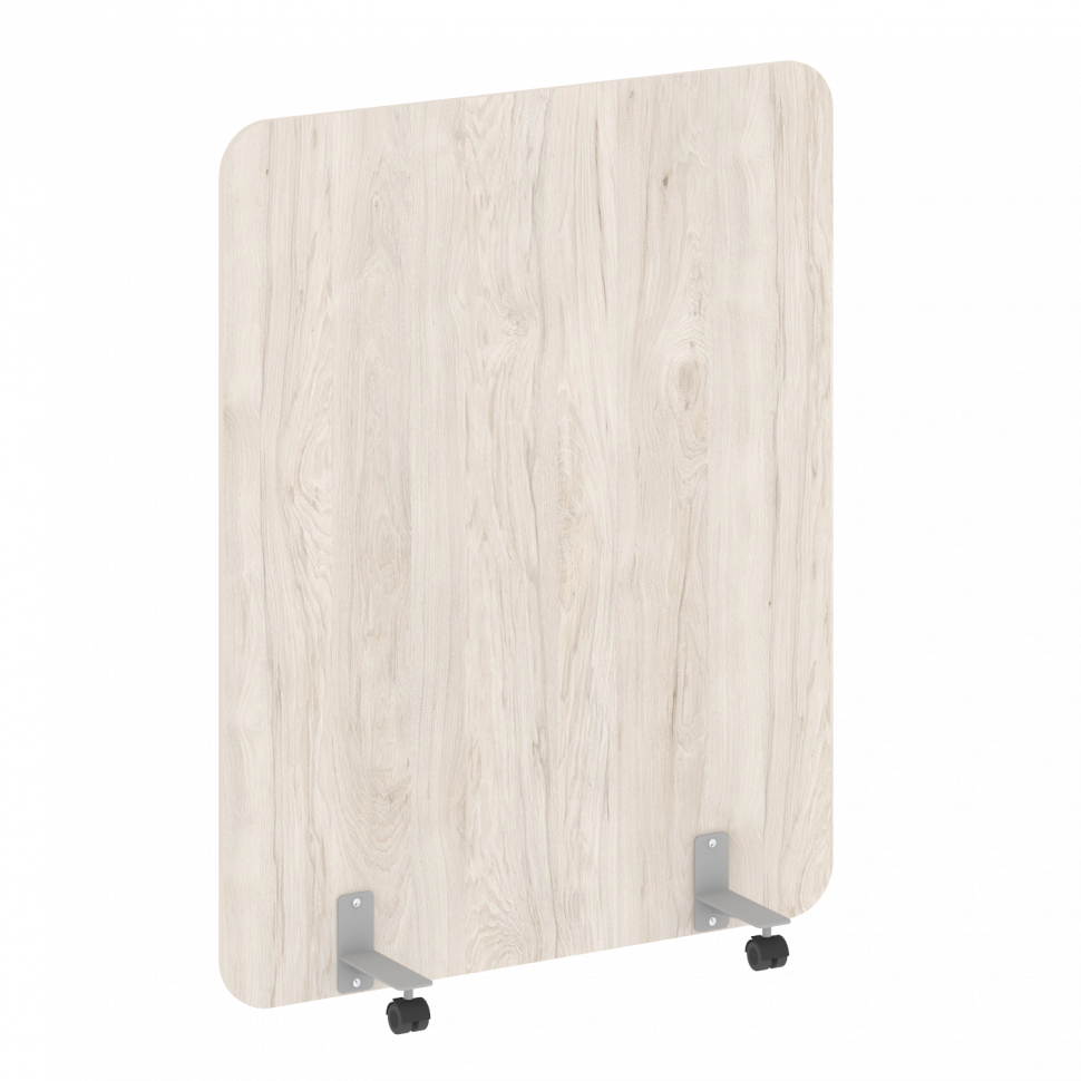 R-line Перегородка на металлических опорах, на роликах DP.R-120-150 Денвер Светлый/Металл Серый 1200