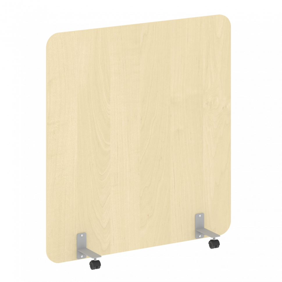 R-line Перегородка на металлических опорах, на роликах DP.R-140-150 Клен/Металл Серый 1400*18*1500