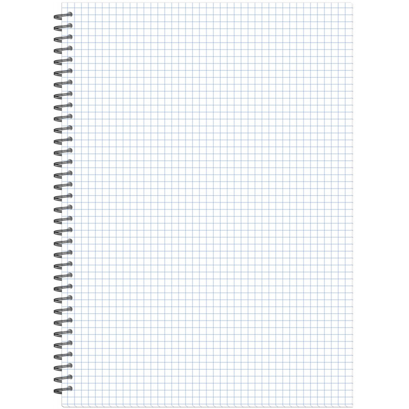 Бизнес-тетрадь Flakes yellow обложка УФ лак, спираль, А4, 48л, клетка