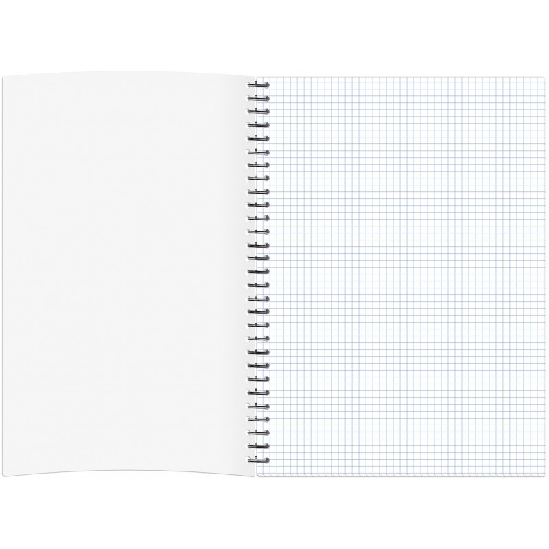 Бизнес-тетрадь Flakes yellow обложка УФ лак, спираль, А4, 48л, клетка