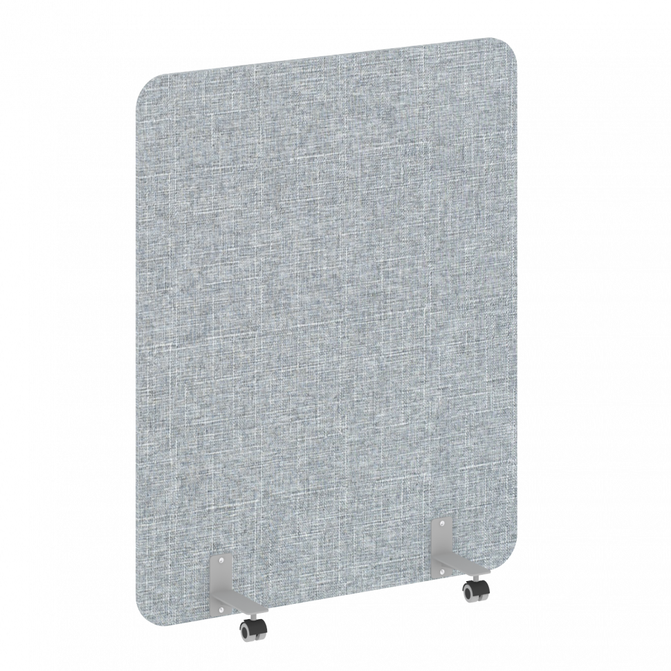 R-line soft Перегородка на металлических опорах, на роликах AP.R-120-150 Romeo 13/Металл Серый 1200*