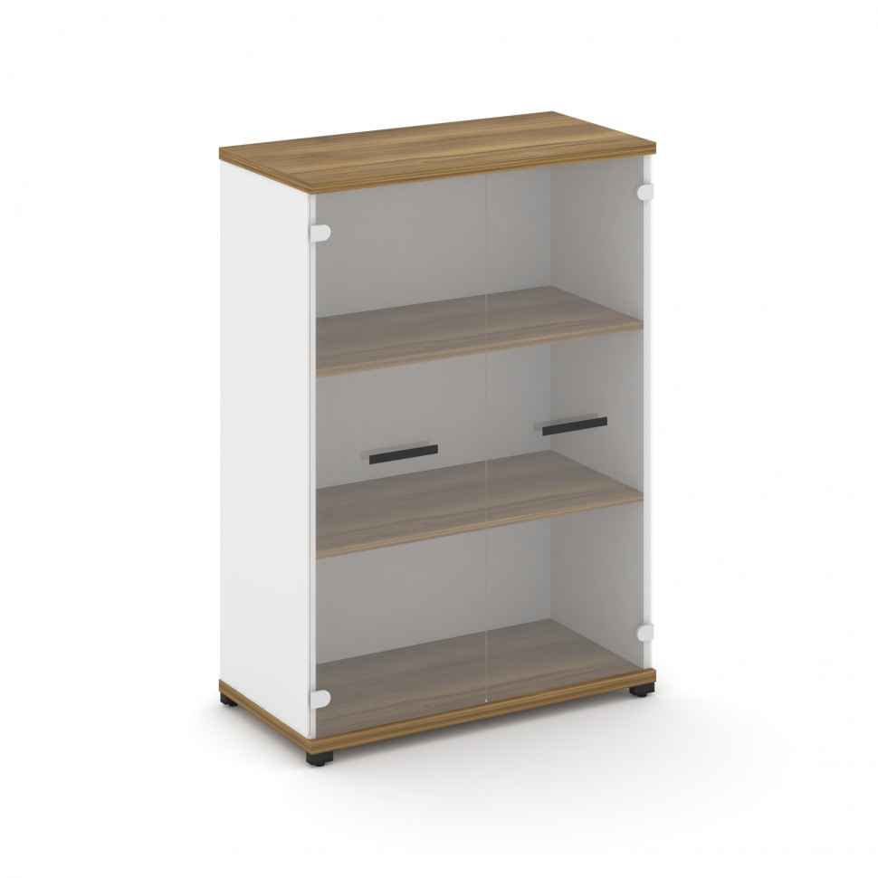 Concept Шкаф 1 широкая секция, 3 ниши CN.STS.E-316 SP B Сандал Янтарный/Белый Бриллиант/Металл Черны