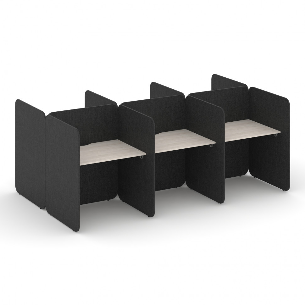 Call center Комплект №8 KC.K-008 Денвер Светлый/Romeo 12 2412*1800*1200