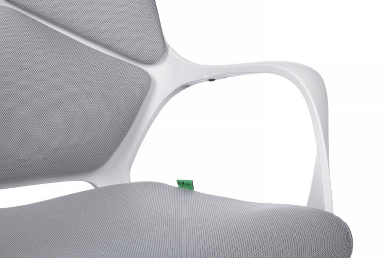 Кресло Ай Кью РВ RCH 8989 Белый пластик/Светло-серый