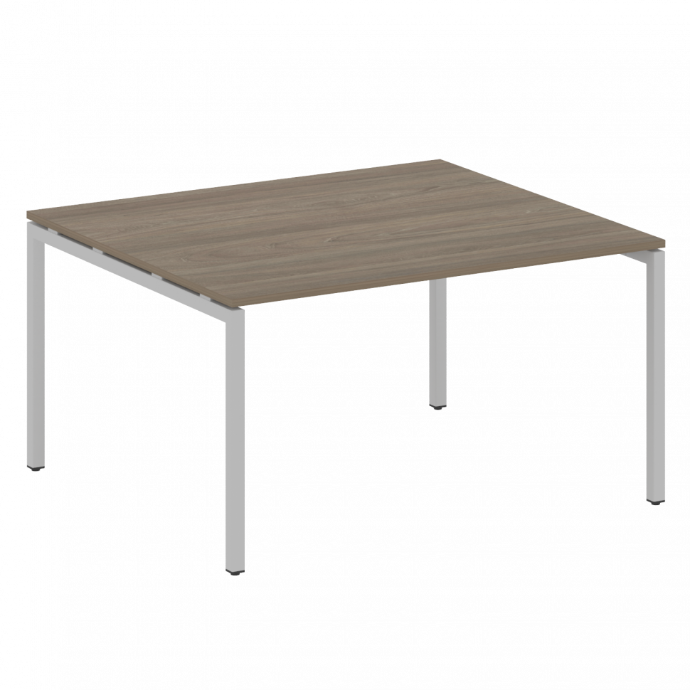 Metal System Quattro Переговорный стол (1 столешница) на П-образном м/к 40БП.ПРГ-1.3 Вяз Благородный