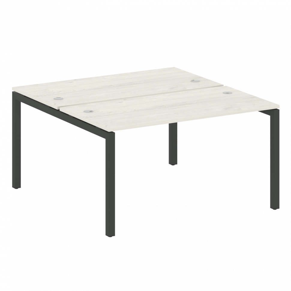 Metal System Quattro Рабочая станция на П-образном м/к 50БП.РАС-СП-2.3 Дуб Наварра/Металл Антрацит 1 Metal System Quattro Рабочая станция на П-образном м/к 50БП.РАС-СП-2.3 Дуб Наварра/Металл Антрацит 1