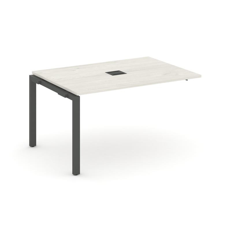 Style Project Проходной наб. элем. перег. стола SN-59P.NSPRG-001 Дуб Наварра/Металл Антрацит 980*980