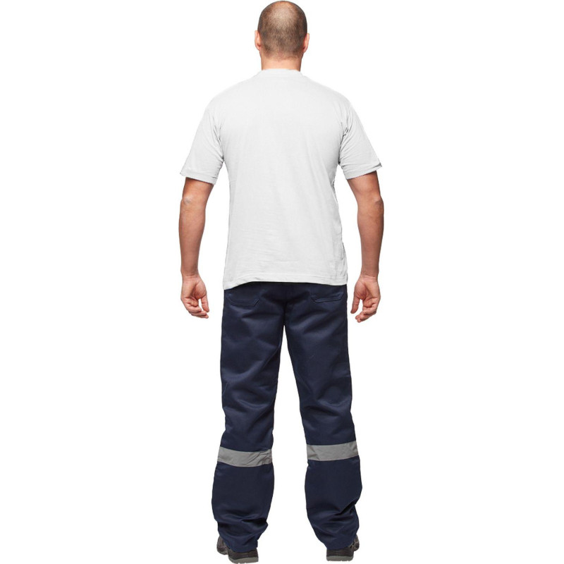 Футболка (160 г.) с кор.рукавом бел.(M)