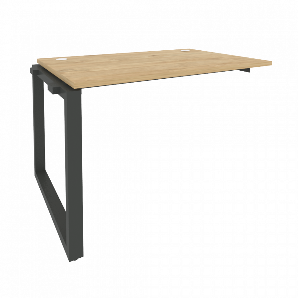 Onix Наборный элемент рабочей станции на О-образном м/к O.MO-1.NRS-2.8 Тиквуд Светлый/Металл Антраци Onix Наборный элемент рабочей станции на О-образном м/к O.MO-1.NRS-2.8 Тиквуд Светлый/Металл Антраци