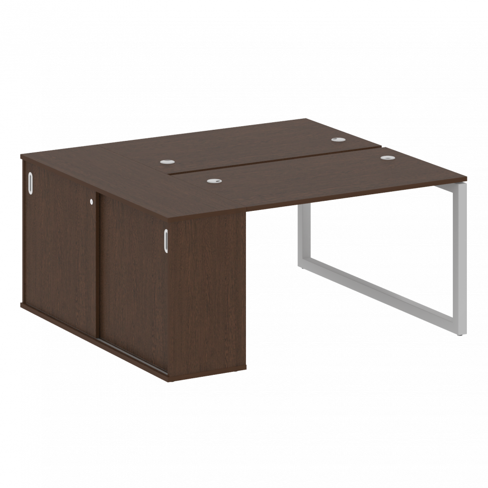 Metal System Quattro Рабочая станция с шкафом-купе на О-образном м/к 50БО.РС-СШК-1.2 Т Венге Цаво/Ме Metal System Quattro Рабочая станция с шкафом-купе на О-образном м/к 50БО.РС-СШК-1.2 Т Венге Цаво/Ме