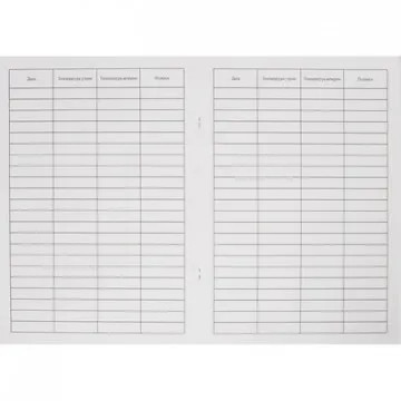 Журнал контроля и учета температурного режима холод-ка проц.кабинета