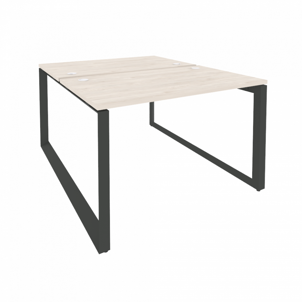 Onix Рабочая станция на О-образном м/к O.MO-D.RS-2.2.7 Денвер Светлый/Металл Антрацит 1180*1475*750