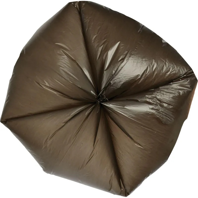 Мешки для мусора ПНД 20л 10мкм 30шт/рул черные 42,5х49,5см_СПБ