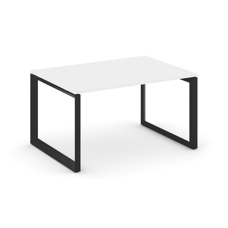 Style Project Стол переговорный SN-59O.SPRG-001.3 Белый/Металл Черный 980*980*750