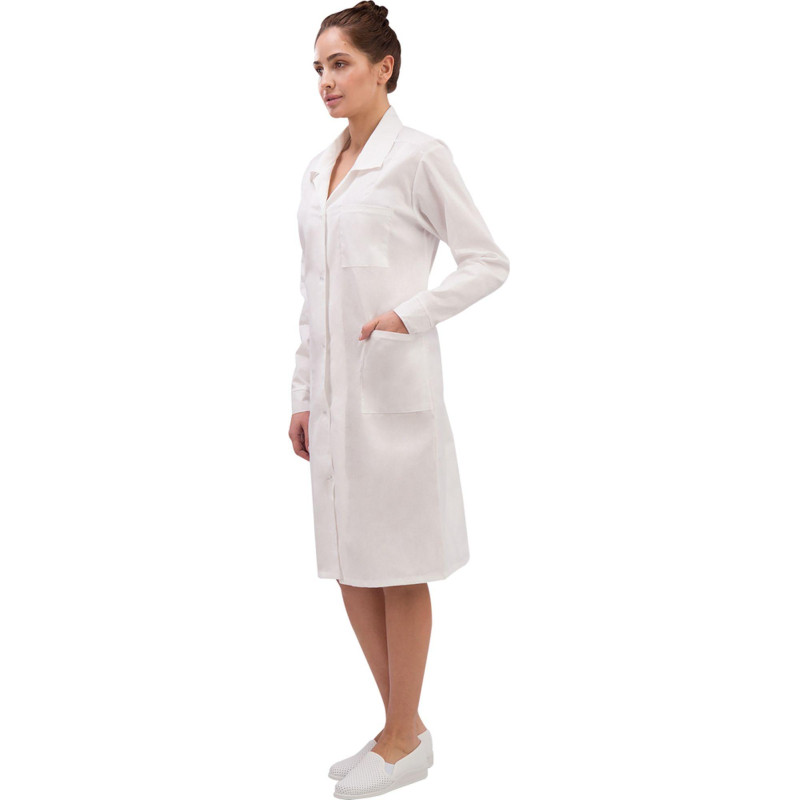Халат женский у02-ХЛ белый (р.52-54) р.170-176