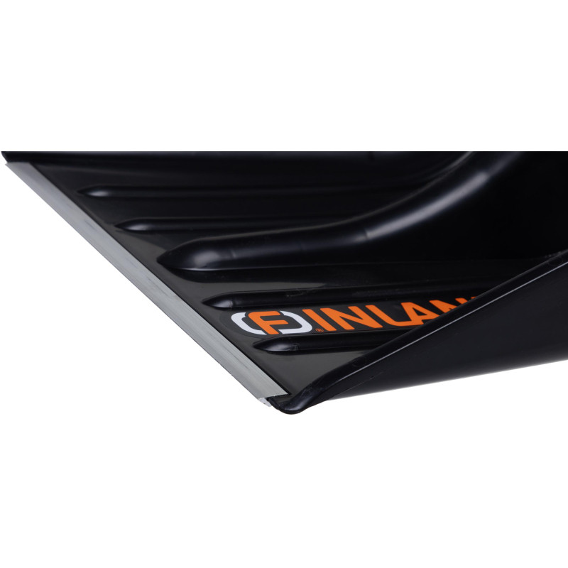 Лопата для уборки снега FINLAND пластик 41х41х142 см с черенком 1243-Ч