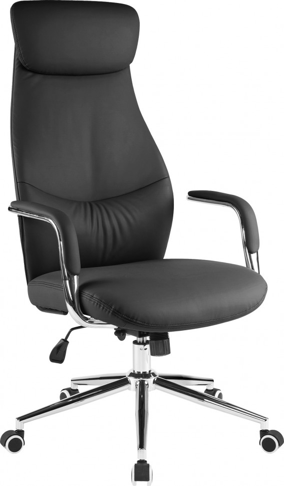 Кресло руководителя Everprof Bell (Бэлл) Экокожа Черный
