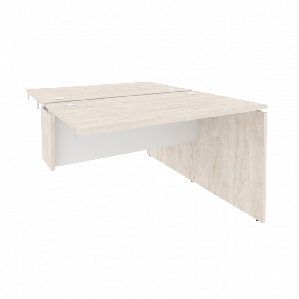 Onix Стол-приставка двойной к опорным элементам O.D.SPR-2.7 Денвер Светлый/Белый Бриллиант 1180*1475 Onix Стол-приставка двойной к опорным элементам O.D.SPR-2.7 Денвер Светлый/Белый Бриллиант 1180*1475