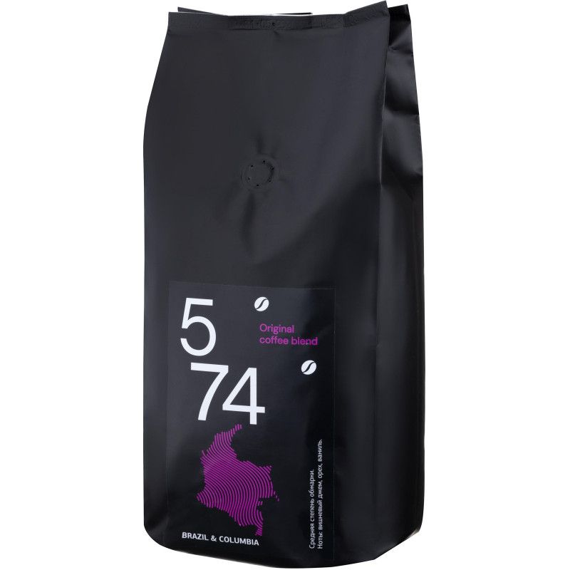 Кофе жареный в зернах5/74Brazil&amp;ColumbiaOriginalcoffeeblend,100%Арабика,1кг