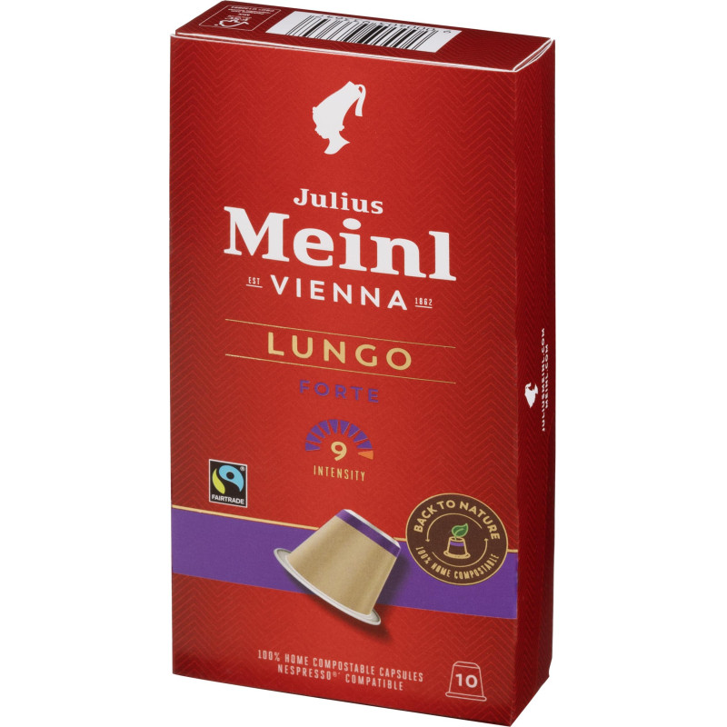 Кофе в капсулах Julius Meinl Lungo Forte, 10кап/уп