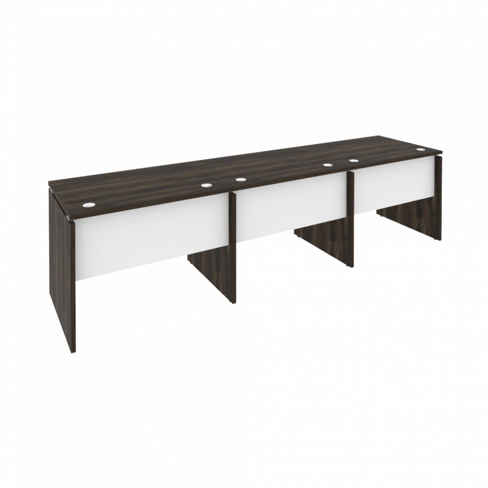 Onix Рабочая станция O.RS-3.1.7 Дуб Мали/Белый Бриллиант 2940*720*750 Onix Рабочая станция O.RS-3.1.7 Дуб Мали/Белый Бриллиант 2940*720*750