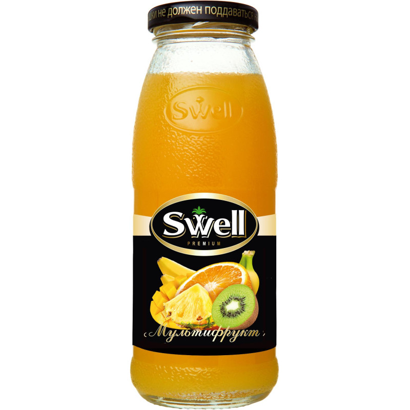 Нектар  SWELL мультифрукт для детского питания 0,25 л